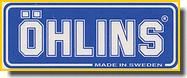 00191-08 Autocollant Öhlins Bleu 3.1x15cm