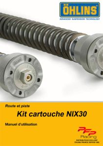 07284-01 PFP Manuel utilisateur Kit cartouche NIX30