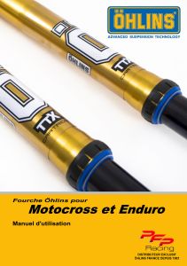 Manuel utilisateur Fourche Öhlins Tout-terrain 48 RXF